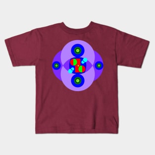 Geometry in circles Kids T-Shirt